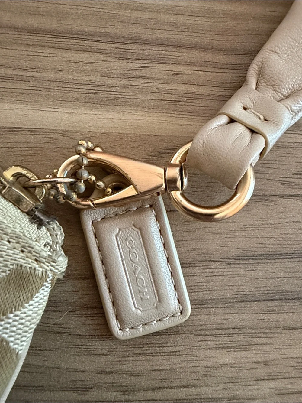 Coach wristlet clutch